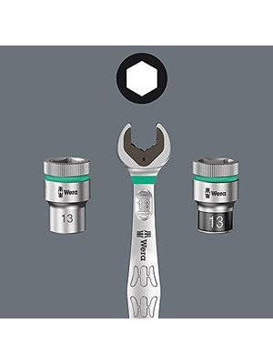 Alkar Ticaret 8790 Hmb Zyklop Lokma Anahtar 3/8 Inç Tahrikli, 9.0 Mm, 05003554001