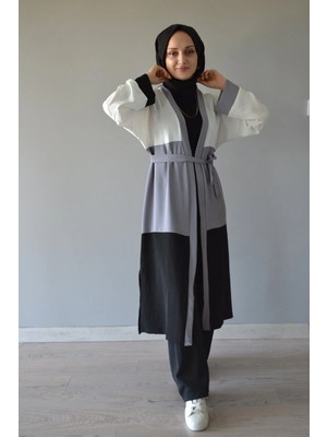 Aysun Aydemir Üç Renk Aerobin Ikili Kimono Takım