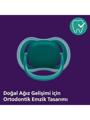 Alkar Ticaret Ultra Air Emzik 6-18 Ay, 2'li Unisex, SCF085/31