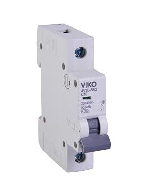 Alkar Ticaret 4VTB-1C10 Otomatik Sigorta 4,5ka C Tipi 1 Kutup 10A