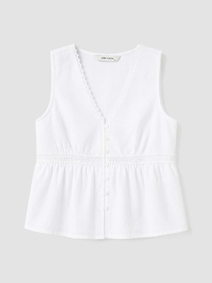 Lc Waikiki Yeni Sezon V Yaka Dantel Detaylı Bluz