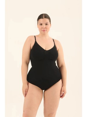 Kadın Tanga Body Korse Şekillendirici - Dikişsiz Toparlayıcı Bel Karın Sırt Şekillendirici