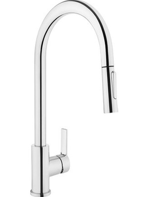 VitrA Maestro Pull-Down Eviye Bataryası Krom