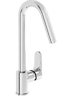 VitrA Root Round Eviye Bataryası  Krom - A42742