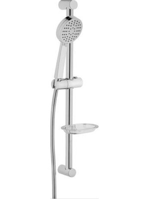 VitrA Base Round Sürgülü El Duşu Takımı 1f (100 Mm) Krom