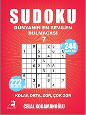 Sudoku-Dünyanın En Sevilen Bulmacası 7