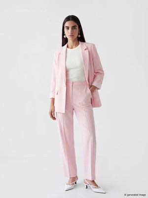 Lc Waikiki Yeni Sezon Regular Fit Keten Karışımlı Kadın Pantolon