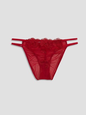 Lc Waikiki Yeni Sezon Bant Detaylı Brode Fantezi Bikini Külot