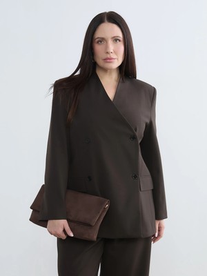 Lc Waikiki Yeni Sezon Kruvaze Yaka Kadın Blazer Ceket