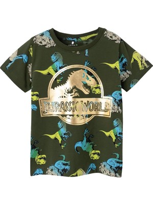Mabelme Store Name It Nmmjulle Jurassic Ss Top Vde Tişört Erkek Çocuk