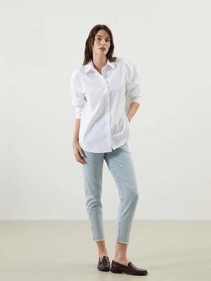 Lc Waikiki Yeni Sezon Mom Fit Kadın Jean Pantolon