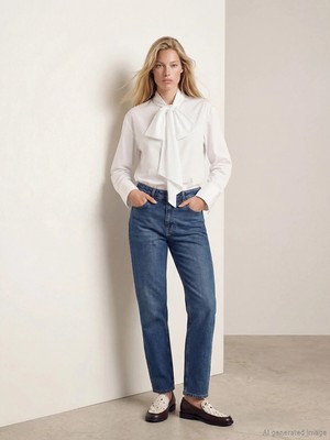 Lc Waikiki Yeni Sezon Straight Fit Kadın Jean Pantolon