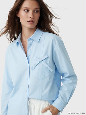 Lc Waikiki Yeni Sezon Poplin Kadın Gömlek Tunik