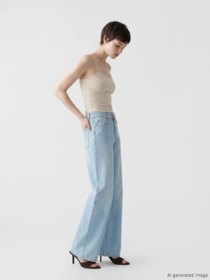 Lc Waikiki Yeni Sezon Wideleg Kadın Jean Pantolon