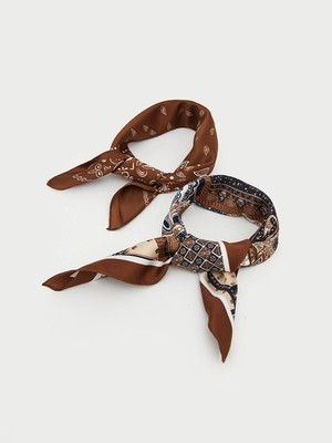Lc Waikiki Yeni Sezon Desenli Kadın Bandana 2'li