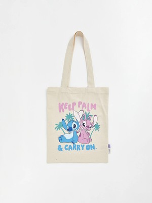 Lc Waikiki Yeni Sezon Lilo & Stitch Baskılı Alışveriş Çantası