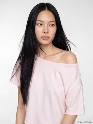 Lc Waikiki Yeni Sezon Kayık Yaka Oversize Soft Touch Kadın Tişört