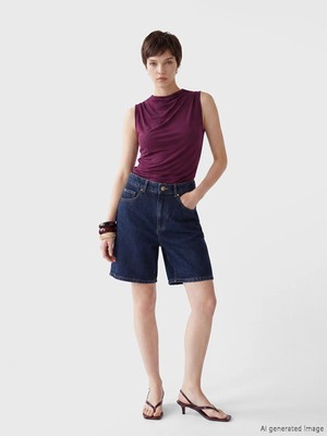Lc Waikiki Yeni Sezon Regular Fit Kadın Jean Şort