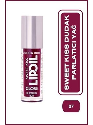 Kiss Lip Oil Gloss No:07 - Dudak Parlatıcı Yağ