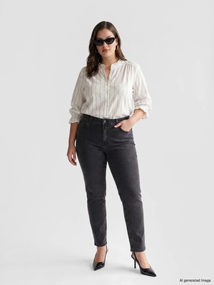 Lc Waikiki Yeni Sezon Straight Fit Kadın Jean Pantolon