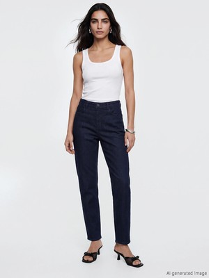 Lc Waikiki Yeni Sezon Straight Fit Kadın Jean Pantolon