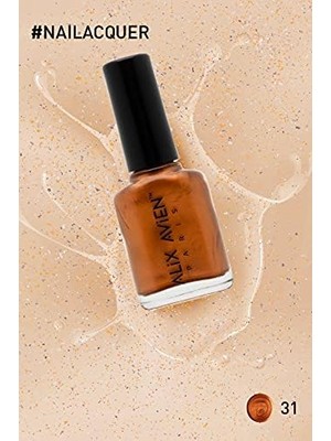 Metalik Bakır Oje 31 - Yüksek Pigmentli Uzun Süreli Kalıcılık Hızlı Kuruma - Nail Lacquer 31