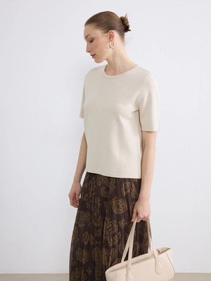 Lc Waikiki Yeni Sezon Bisiklet Yaka Kadın Triko Kazak