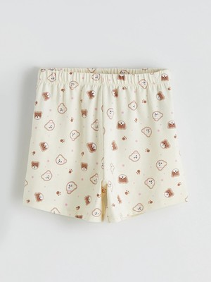Lc Waikiki Yeni Sezon Baskılı Penye Kız Çocuk Pijama Alt