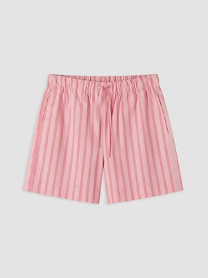 Lc Waikiki Yeni Sezon Beli Lastikli Çizgili Kadın Şort