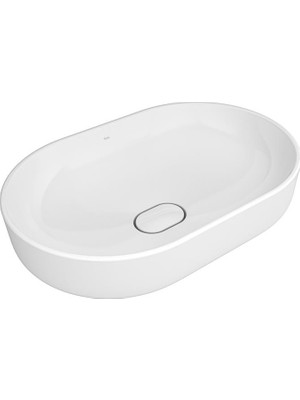 Turkuaz Zero 2.0 60X40 cm Oval Çanak Lavabo