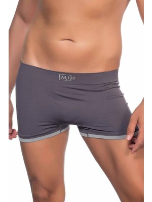 Amora Secret  Antrasit Mı Emay 2104 Soft Erkek Boxer
