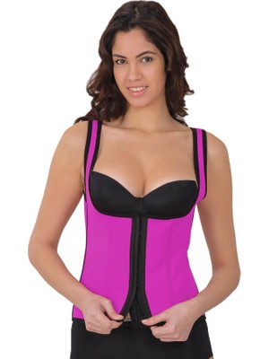 Amora Secret  Mürdüm Mı 9173 Terletici Agraflı Göğsü Açık Atlet Korse