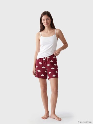 Lc Waikiki Yeni Sezon Desenli Kadın Pijama Altı 2'li