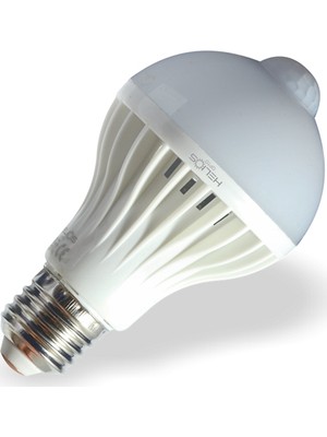 Helios 7 W Otomatik Hareket Sensörlü Beyaz Led Ampul Enerji Tasarruflu (- 47/0720)