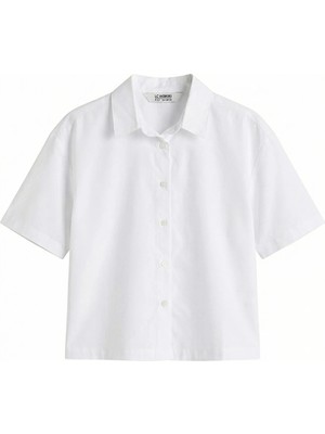 Lc Waikiki Yeni Sezon Kız Çocuk Poplin Gömlek