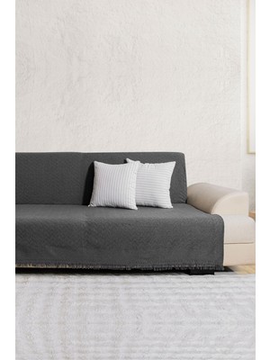 Elart Fancy Koltuk Örtüsü (170*200 Cm) Füme