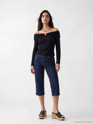 Lc Waikiki Yeni Sezon Dar Fit Kadın Jean Kapri