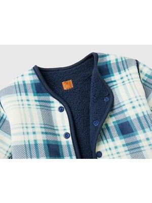 United Colors Of Benetton Önü Düğmeli Çift Taraflı Sweatshirt Sweatshirt Bebek