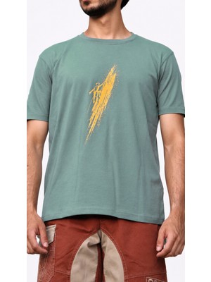 Gravo Climb Graphic Unisex T-Shirt - %100 Pamuklu Regular Fit Tişört