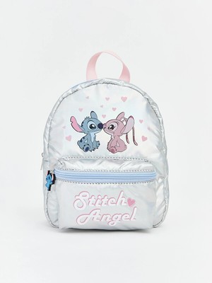 Lc Waikiki Yeni Sezon Lilo ve Stitch Baskılı Kız Çocuk Sırt Çantası