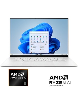 Asus Zenbook S 16 UM5606GA-SS320W AMD Ryzen AI 9 465 32GB 1TB SSD Windows 11 Home 16" Taşınabilir Bilgisayar
