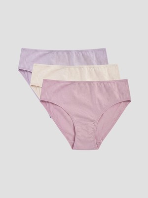 Lc Waikiki Yeni Sezon Düz Bikini Külot 3'lü