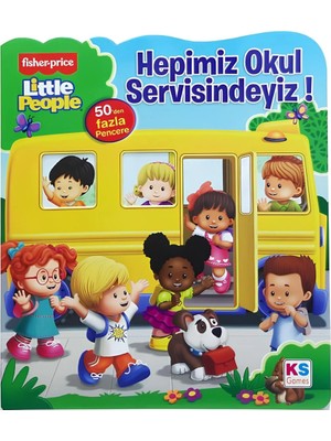 Nessi World Hepimiz Okul Servisindeyiz Flap Book
