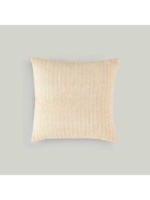 Linens Rafi 45X45 cm Kırlent Kılıfı Krem