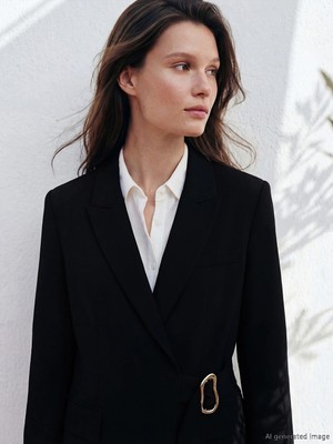 Lc Waikiki Yeni Sezon Kruvaze Yaka Kadın Blazer Ceket