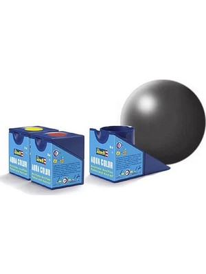 Nessi World Aqua Color Dark Grey - Silk Boya- 18 ml