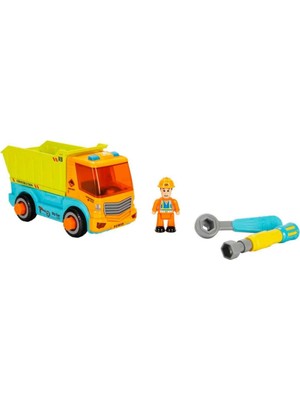 Nessi World Sesli ve Işıklı Figürlü Sök Tak Mini Kamyon Seti