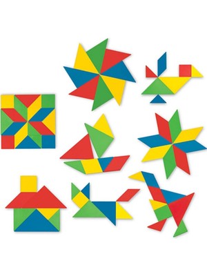 Nessi World Kutulu Tangram 28 Parça