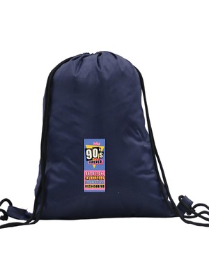 Hero Tasarım 90'lar - Ipli Spor Sırt Çantası - Günlük - Okul 35*46CM One Size | INN1011