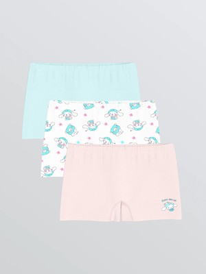 Lc Waikiki Yeni Sezon Cinnamoroll Baskılı Kız Çocuk Boxer 3'lü